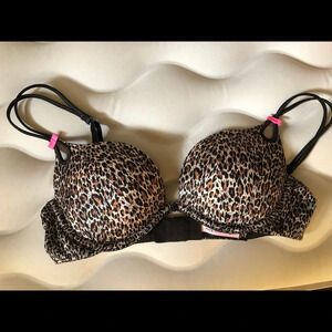 Victoria’s Secret Leopard Push Up Bra